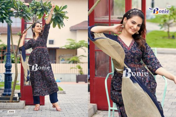 Bonie Shreya Vol 2 Printed Silk Top Bottom Dupatta Collection